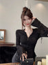 MATINEE Buttons Down Trumpet Sleeves Tops